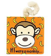 Jellycat Bog - If I Were A Monkey - Engelsk Jellycat Bog - If I Were A Monkey - Engelsk