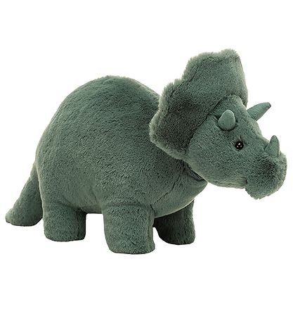 Jellycat Bamse - Medium - 17x11 cm - Fossilly Triceratops Jellycat Bamse - Medium - 17x11 cm - Fossilly Triceratops