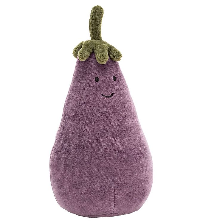 Jellycat Bamse - 16x9 cm - Vivacious Vegetable Aubergine