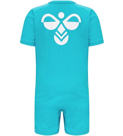 Hummel Badeheldragt - hmlDrew - UV50+ - Turkis