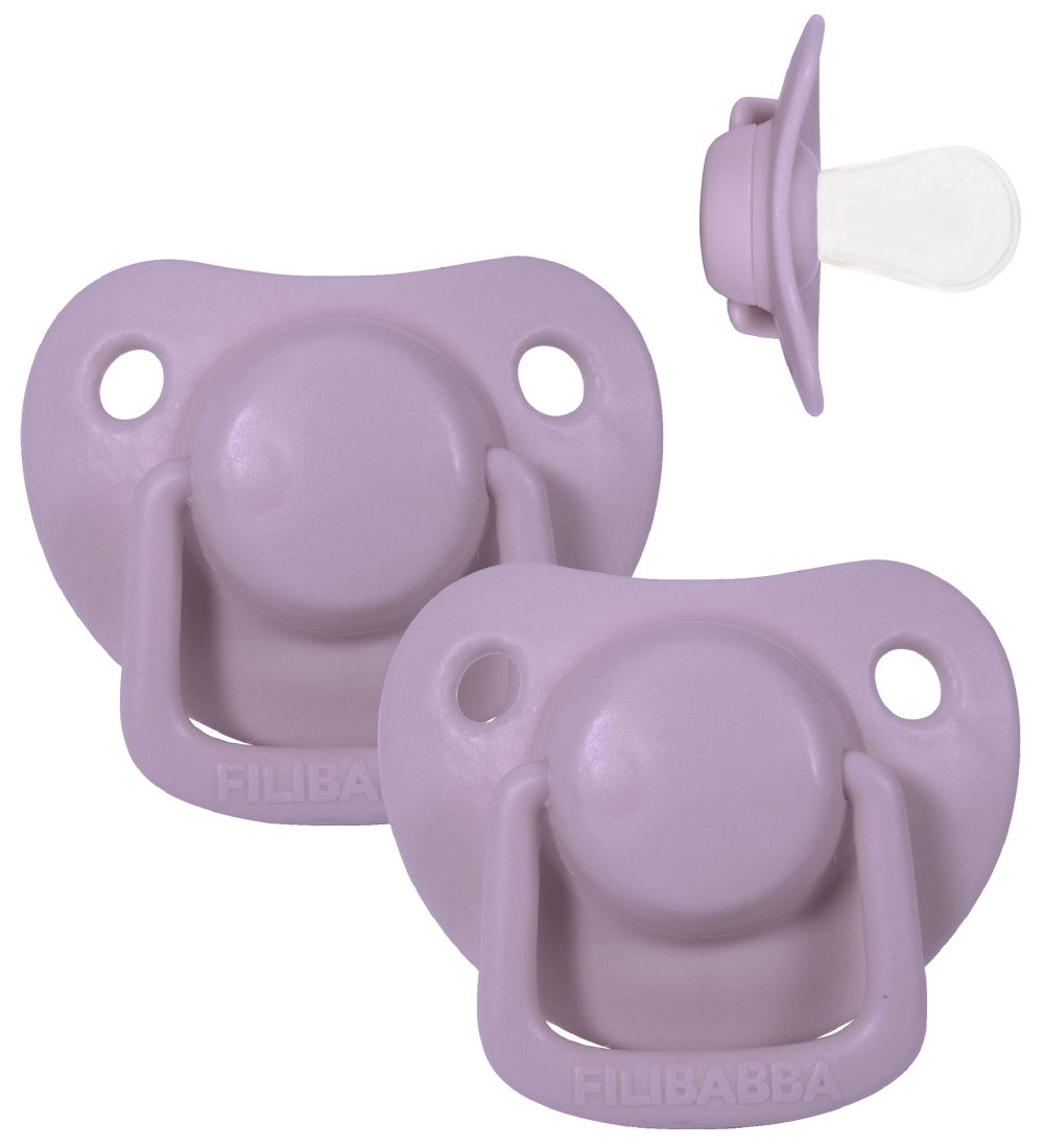 Filibabba Schnuller - 2er-Pack - 0-6 m - Fresh Violet - Filibabba - 0-6 mt - Schnuller