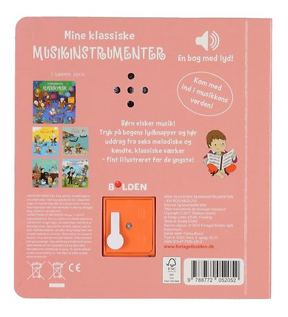 Forlaget Bolden Musikbog - Mine Klassiske Musikinstrumenter - DA Forlaget Bolden Musikbog - Mine Klassiske Musikinstrumenter - DA