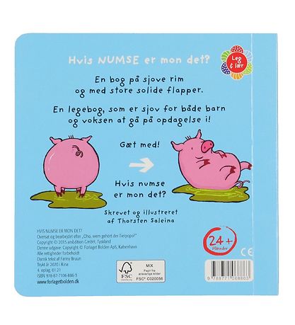 Forlaget Bolden Billedbog - Hvis Numse Er Mon Det? - Dansk