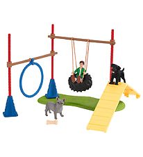 Schleich Farm World - 30x30 cm - Hunde Træning 42536