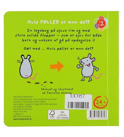 Forlaget Bolden Billedbog - Hvis Pøller Er Mon Det? - Dansk