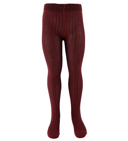 Minymo Strømpebukser - 2-pak - Solid Rib - Rose Smoke