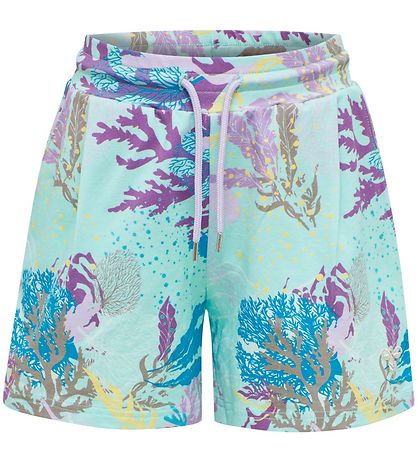 Hummel Shorts - hmlZee - Paars m. Print Hummel Shorts - hmlZee - Paars m. Print