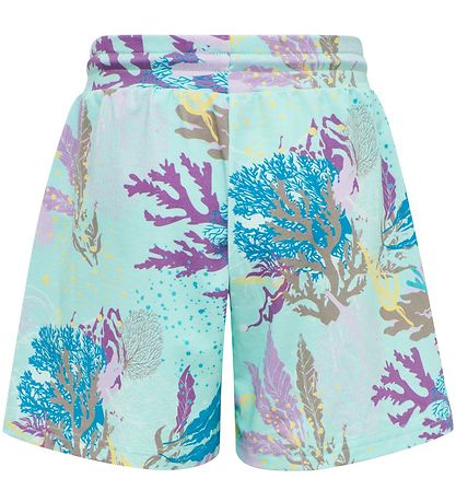Hummel Shorts - hmlZee - Paars m. Print Hummel Shorts - hmlZee - Paars m. Print