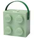 LEGO® Storage Madkasse - 11,5x15,5x15,8 - 4 Knopper - Sand Green
