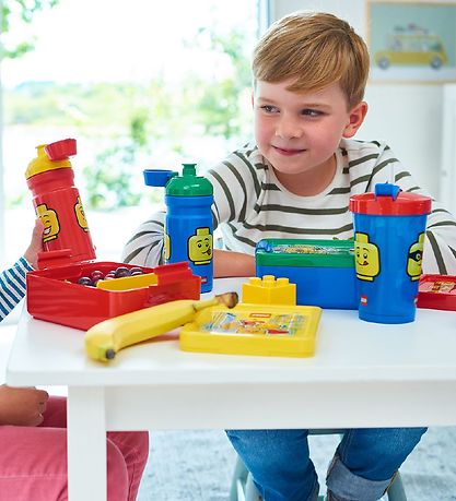 LEGO® Storage Drikkedunk m. Sugerør - 500 ml - Iconic Classic - 
