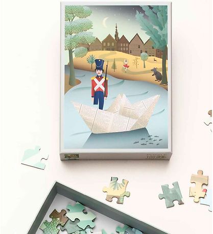 Vissevasse Puslespil - 100 Brikker - The Steadfast Tin Soldier Vissevasse Puslespil - 100 Brikker - The Steadfast Tin Soldier