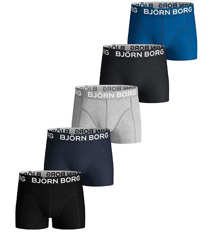 Björn Borg Boxershorts - 5-pak - Blue Denim Björn Borg Boxershorts - 5-pak - Blue Denim
