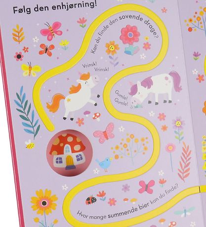 Livre Forlaget Bolden - Suivez cette licorne ! - Danois Livre Forlaget Bolden - Suivez cette licorne ! - Danois