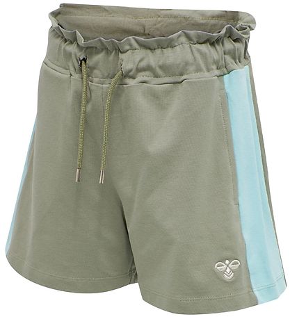 Hummel Shorts - hmlSunny - Dusty Groen Hummel Shorts - hmlSunny - Dusty Groen