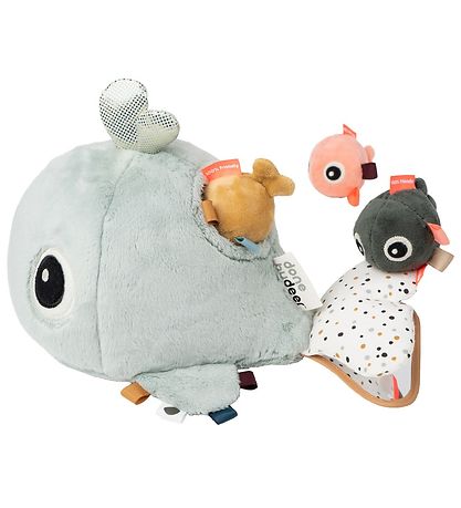 Done By Deer Aktivitetslegetøj - Wally - Blue Done By Deer Aktivitetslegetøj - Wally - Blue