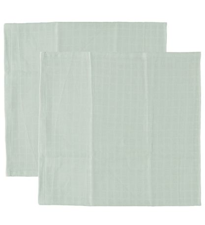 Cam Cam Stofble - 70x70 - 2-pak - Dusty Green Cam Cam Stofble - 70x70 - 2-pak - Dusty Green