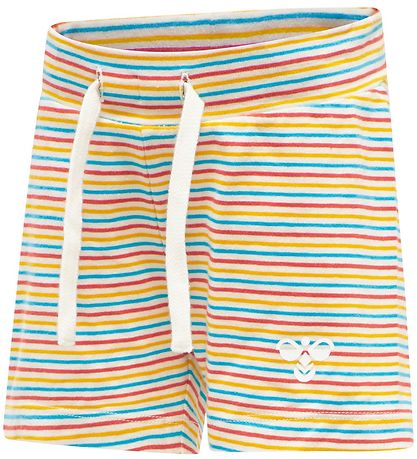 Hummel Shorts - hmlAlex - White w. Stripes Hummel Shorts - hmlAlex - White w. Stripes