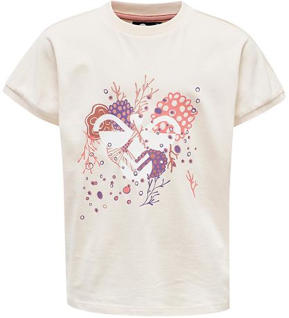 T-Shirt Hummel - hmlAtlantis - Blanc av. Imprimé