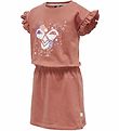 Hummel Dress - hmlPacific - Dark Rose w. Print Hummel Dress - hmlPacific - Dark Rose w. Print