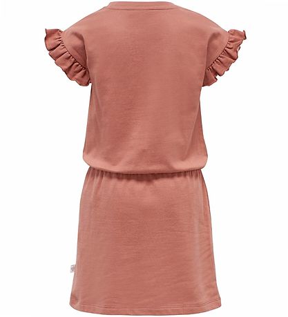 Hummel Kjole - hmlPacific - Mørk Rosa m. Print