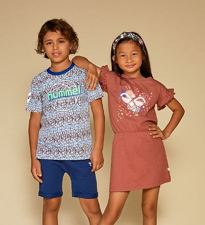 Robe Hummel - hmlPacific - Rose Foncé av. Imprimé Robe Hummel - hmlPacific - Rose Foncé av. Imprimé