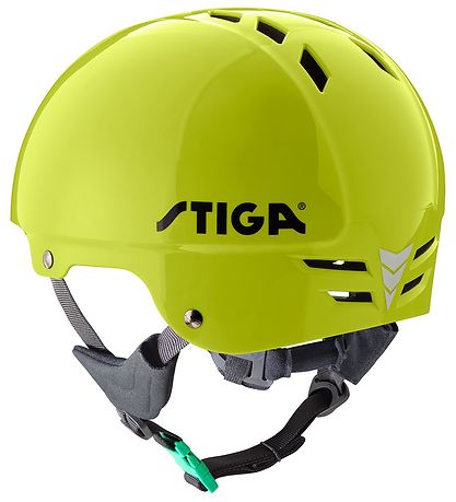 Stiga Cykelhjelm - Play - Limegrøn