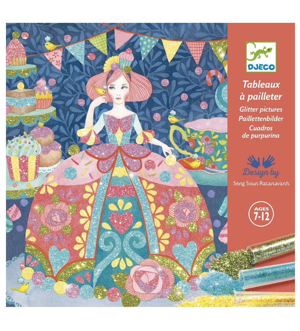 Djeco Glitzerbilder - Tagträume - Djeco - One Size - Kreatives Spielset