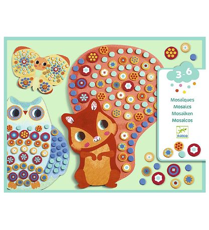 Djeco Mosaikker - I Skoven Djeco Mosaikker - I Skoven