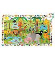 Djeco Puzzle Game - 35 Bricks - Jungles Djeco Puzzle Game - 35 Bricks - Jungles