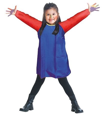 Playbox Malerforklæde - 3-5 år - Blå/Rød Playbox Malerforklæde - 3-5 år - Blå/Rød