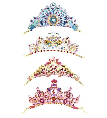 Djeco Diademer - DIY - Som En Rigtig Prinsesse