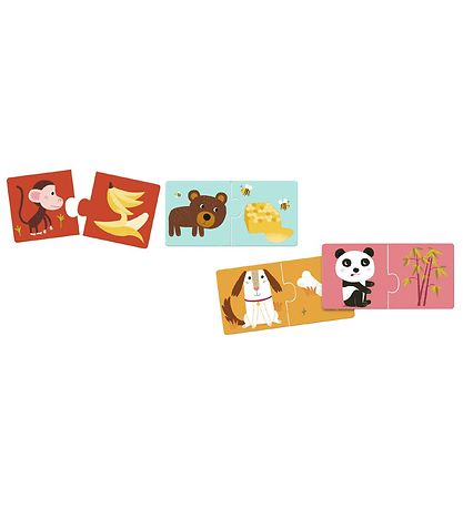 Puzzle Djeco - Qui mange quoi? Puzzle Djeco - Qui mange quoi?