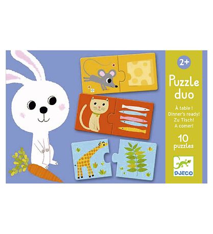 Puzzle Djeco - Qui mange quoi? Puzzle Djeco - Qui mange quoi?