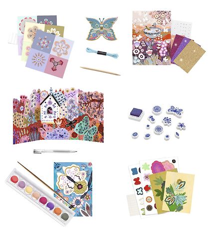 Djeco Kreativ Aktivitetsæske - Blomster