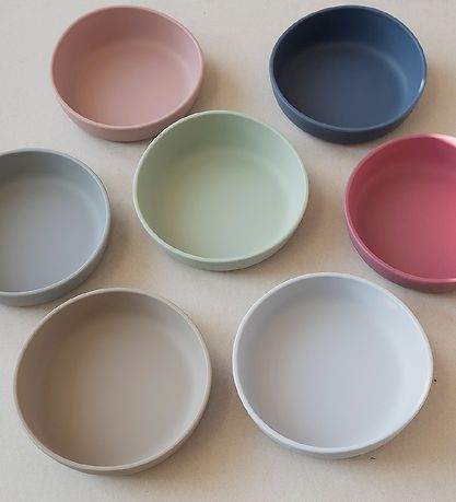 Tiny Tot Skål - Silikone - Berry Tiny Tot Skål - Silikone - Berry