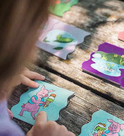 Eeboo Puslespil - Leg og Lær - Før og Efter