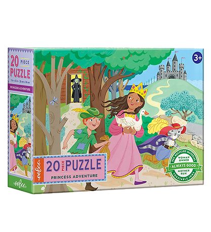 Puzzle Eeboo - 20 Briques - Princesse à Conte de fée