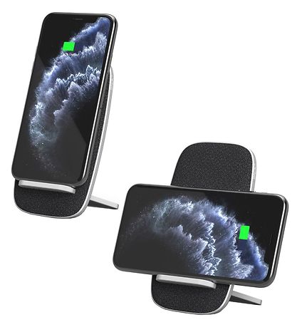 SACKit Oplader - CHARGEit Stand Dock - Wireless - Sort