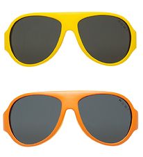 Mokki Sonnenbrille - Click & Change - 10 Teile - Orange Mokki Sonnenbrille - Click & Change - 10 Teile - Orange