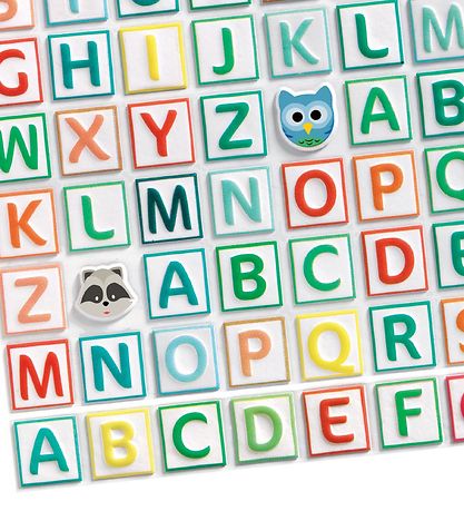 Djeco Stickers - 300 pcs - 3D Alphabet