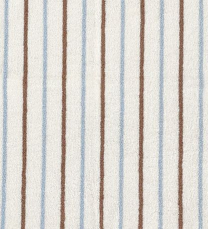 OYOY Babyhåndklæde - 100x100 cm - Raita - Karamel/Ice Blue OYOY Babyhåndklæde - 100x100 cm - Raita - Karamel/Ice Blue