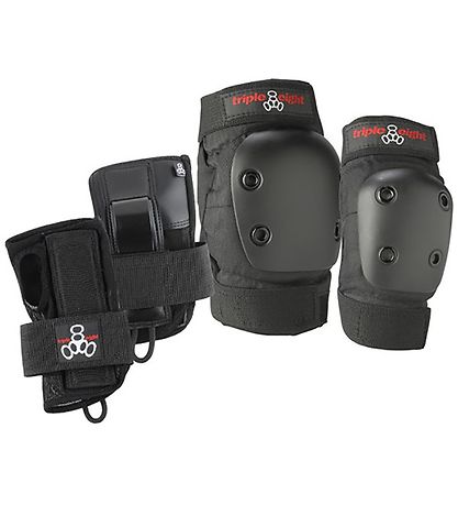 Kit de Protection Triple Eight - Derby - 3 Pack - Noir