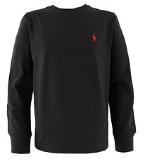 Polo Ralph Lauren Bluse - Core Replen - Sort Polo Ralph Lauren Bluse - Core Replen - Sort