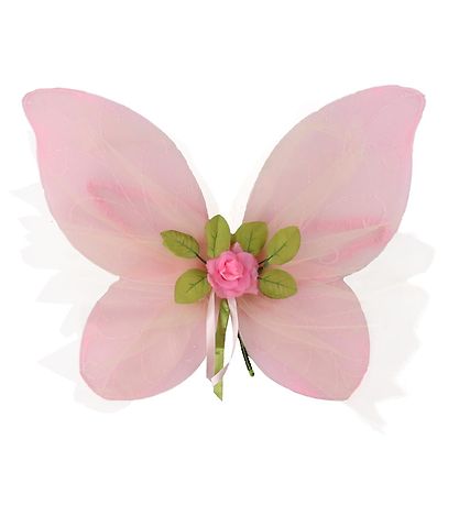 Den Goda Fen Kostüm - Feenkleid m. Flügel/Zauberstab - Pink Den Goda Fen Kostüm - Feenkleid m. Flügel/Zauberstab - Pink