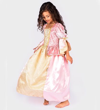 Den Goda Fen Naamiaisasut - Prinsessa - Vaaleanpunainen/Kulta Den Goda Fen Naamiaisasut - Prinsessa - Vaaleanpunainen/Kulta
