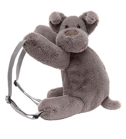Jellycat Rygsæk - 28x30 cm - Huggady Dog Jellycat Rygsæk - 28x30 cm - Huggady Dog