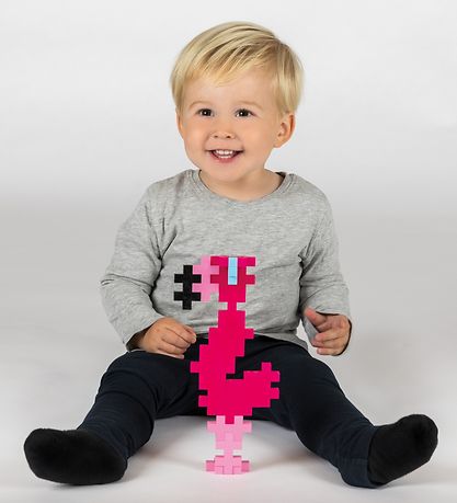 Plus-Plus Big - 15 stk. - Flamingo Plus-Plus Big - 15 stk. - Flamingo