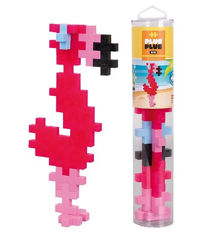 Plus-Plus Big - 15 stk. - Flamingo Plus-Plus Big - 15 stk. - Flamingo