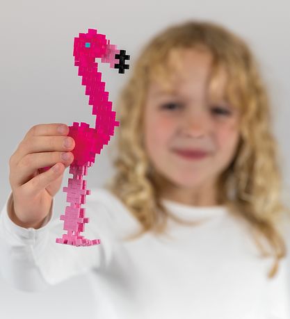 Plus-Plus - 100 stk. - Flamingo Plus-Plus - 100 stk. - Flamingo