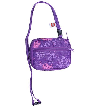 LEGO® Wallet - Friends - Hearts - Purple w. Glitter LEGO® Wallet - Friends - Hearts - Purple w. Glitter